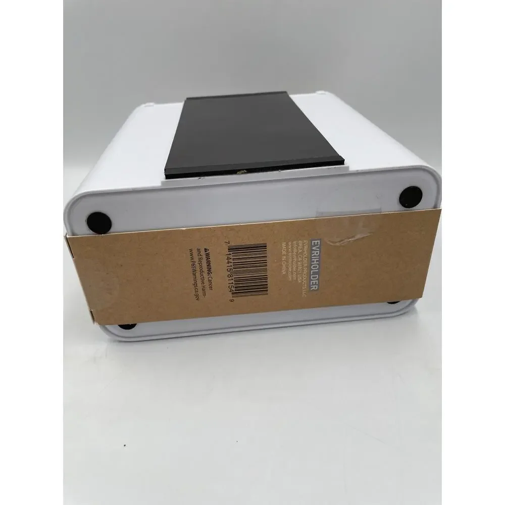 Magnetic Compact Lint Bin Laundry Helper Wall Mounted Metal Lint Box Holder